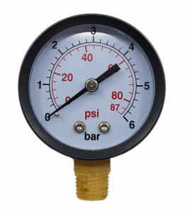 QUES DRUKMETER 0-6 BAR