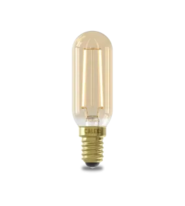 CALEX BUIS T25 GOUD STRAIGHT FILAMENT 220-240V 3.5W 250LM 2100K E14 DIMBAAR MET LED DIMMER