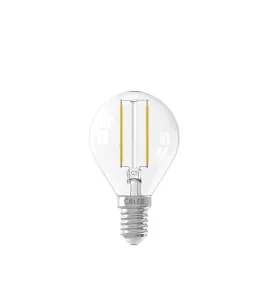 CALEX LED VOLGLAS FILAMENT KOGELLAMP 220-240V 2,0W 250LM E14 P45, HELD