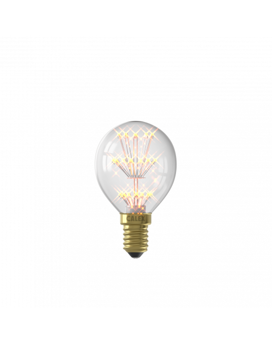 CALEX PEARL KOGEL P45 220-240V 1W 70LM 1800K E14 NIET DIMBAAR