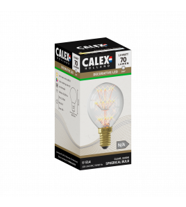 CALEX PEARL KOGEL P45 220-240V 1W 70LM 1800K E14 NIET DIMBAAR
