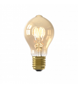 CALEX STANDAARD A60DR GOUD FLEX FILAMENT 220-240V 5.5W 470LM 2100K E27 DIMBAAR MET LED DIMMER