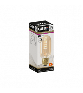 CALEX BUIS T45 GOUD FLEX FILAMENT 220-240V 5.5W 470LM 2100K E27 DIMBAAR MET LED DIMMER