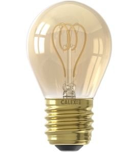 CALEX GLOBE P45 GOUD FLEX FILAMENT 220-240V 4W 136LM 1800K E27 DIMBAAR MET LED DIMMER