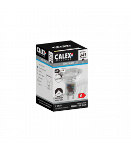 CALEX REFLECTOR GU10 HALOGEN LOOK SMD 220-240V 4.9W 345LM 2700K GU10 DIMBAAR MET LED DIMMER