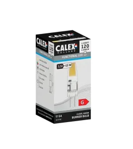 CALEX COB 12V 1.5W 120LM 3000K G4 NIET DIMBAAR