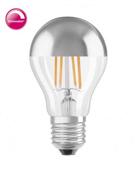 OSR.F-LED CLA50KOP DIM 6,5W 827 E27