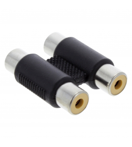 QL TULP VERBINDER 2XRCA-2XRCA FEMALE QL TULP VERBINDER 2XRCA-2XRCA FEMALE