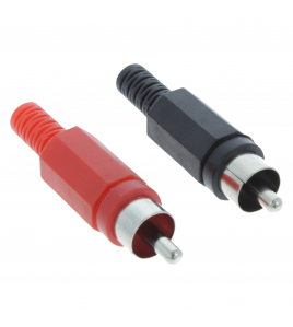 QL TULP STEKKER MALE 4XROOD/4XZWART(8) QL TULP STEKKER MALE 4XROOD/4XZWART(8)