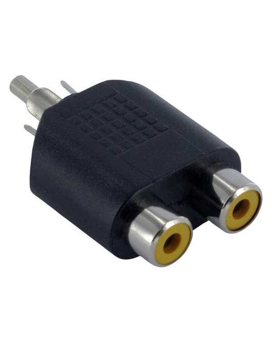 QL TULP SPLITTER 1RCA MA/2RCA FEM