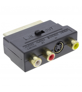 QL SCART ADAPTER/SCHAK SCART/3XRCA/SVHS QL SCART ADAPTER/SCHAK SCART/3XRCA/SVHS