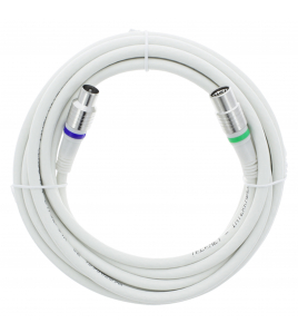 QL COAX KABEL KK STEKKER RECHT WIT 5M QL COAX KABEL KK STEKKER RECHT WIT 5M
