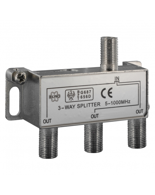 QL COAX F-SPLITTER 3-WEG