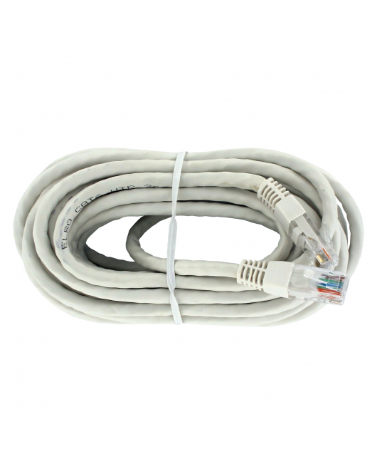 QL UTP KABEL CAT6 AWG26 2RJ45 WIT 5M