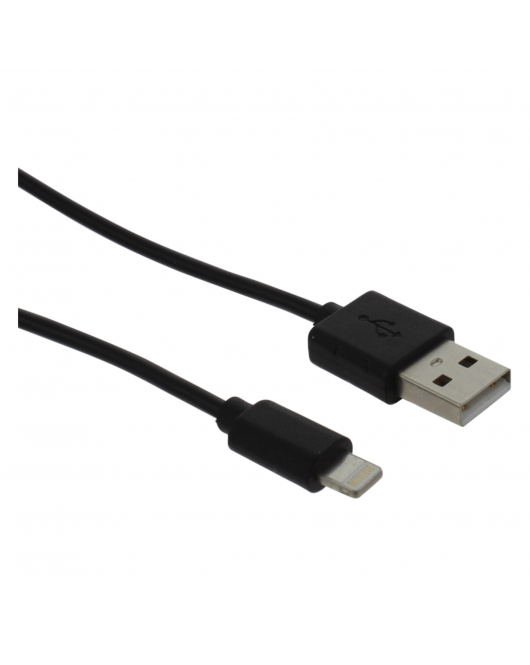 QL DATAKABEL USB/IPHONE ZWART 1.5M
