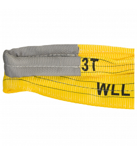 KONVOX HIJSBAND MET LUSSEN GEEL 3 TON 2M