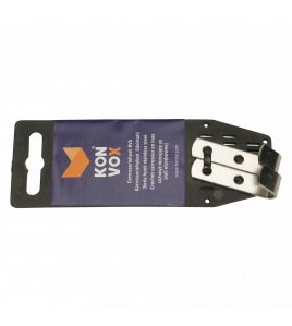KONVOX CARROSSERIEHAAK RVS, 50MM SET A 2 ST