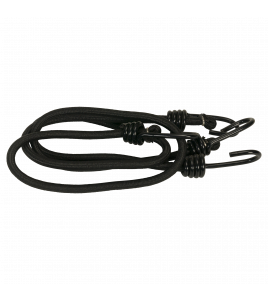 KONVOX SPANNER MET 2 SPINHK 80CM 8MM KOORD ZWART, SET A 2 ST