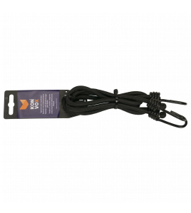 KONVOX SPANNER MET 2 SPINHK 80CM 8MM KOORD ZWART, SET A 2 ST