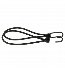 KONVOX SPANNER MET SPINHAAK 25CM 6MM KOORD ZWART, SET A 2 ST