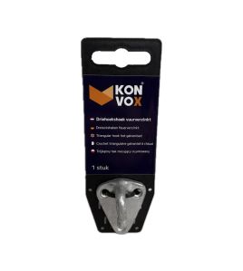 KONVOX DRIEHOEKSHAAK VUURVERZINKT