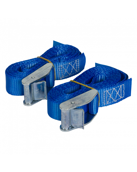 KONVOX SPANBAND 25MM KLEMGESP 803 2ST 2,5M BLAUW