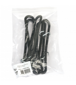 KONVOX SPANRUBBER 20 CM MET S-HAAK ZAK A 5 ST