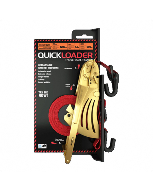 QL RETRACTABLE QL1200MD SINGLE PACK 600KG 4,6MTR