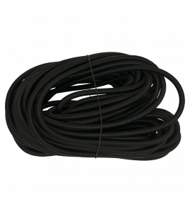 KONVOX ELASTISCH KOORD 6MM X 12MTR ZWART