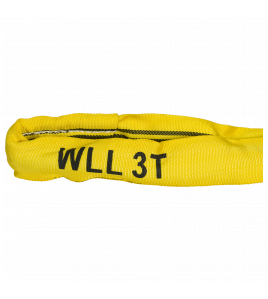 KONVOX RONDSTROP GEEL 3 TON OMTR 4 M LENGTE 2M