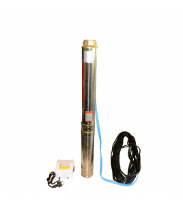 LEO BRONPOMP 4&quot;, 4XRM 8/12-1,5, 2 PK, 230V, INCL SCHAKELKAST