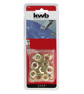 20 ZEILRINGEN MESSING 10 MM