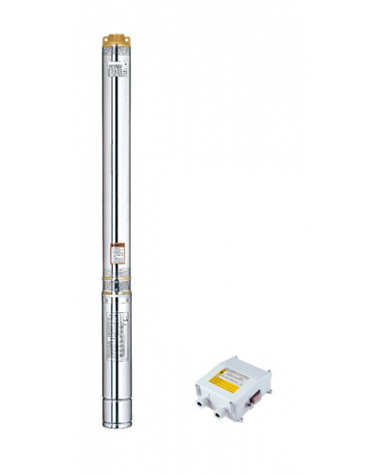 LEO BRONPOMP 4", 4XRM 4/14-1,1, 1,5 PK, 230V, INCL SCHAKELKAST
