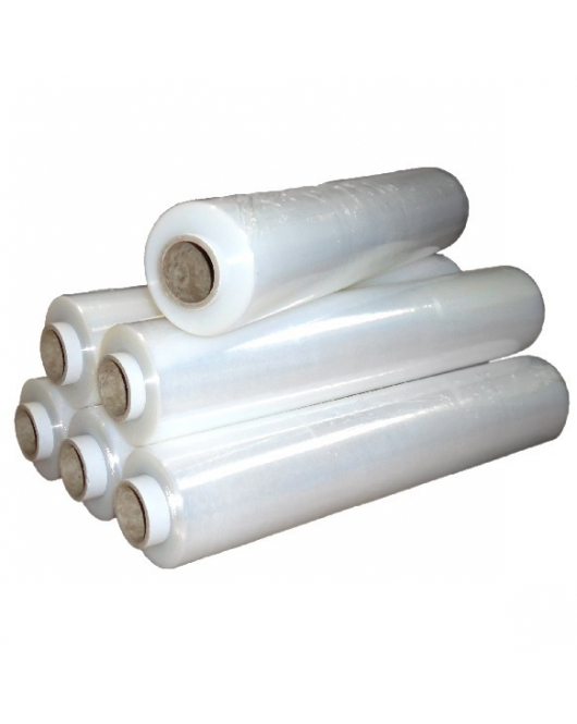STRETCHFOLIE TRANSPARANT 50CM X 300METER