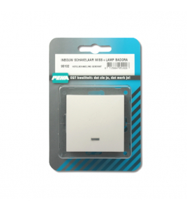 INB.SCHAKELAAR WISS+LAMP BADORA LW