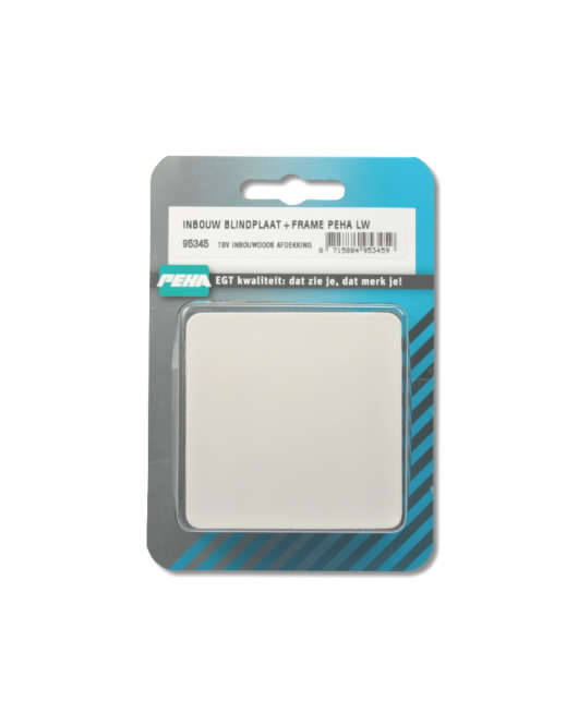 INBOUW BLINDPLAAT+FRAME PEHA LW