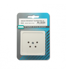 INBOUW STOPCONTACT TELEFOON PEHA LW