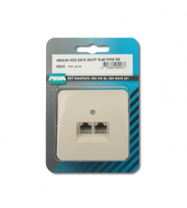 INBOUW WCD.DATA 2XUTP RJ45 PEHA EW