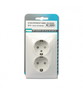 INB.STOPCONTACT DUBBEL+RA BADORA LW