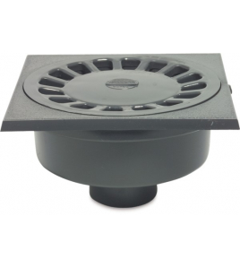 VLOERPUT PVC-U 40/50 MM LIJMMOF/SPIE GRIJS ONDERAANSLUITING VLOERPUT PVC-U 40/50 MM LIJMMOF/SPIE GRIJS ONDERAANSLUITING