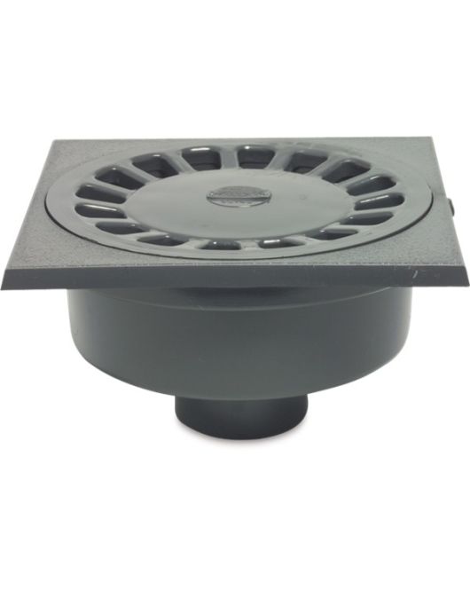 VLOERPUT PVC-U 40/50 MM LIJMMOF/SPIE GRIJS ONDERAANSLUITING VLOERPUT PVC-U 40/50 MM LIJMMOF/SPIE GRIJS ONDERAANSLUITING