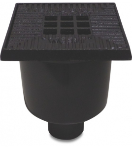 VLOERPUT KUNSTSTOF 70/75 MM SPIE ZWART ONDERAANSLUITING VLOERPUT KUNSTSTOF 70/75 MM SPIE ZWART ONDERAANSLUITING