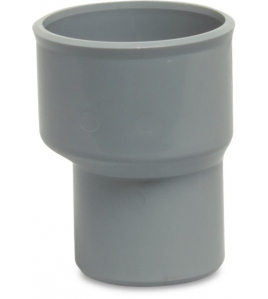 REPARATIESOK PVC-U 40 MM X 33 MM LIJMMOF X VERJONGING GRIJS KOMO REPARATIESOK PVC-U 40 MM X 33 MM LIJMMOF X VERJONGING GRIJS KOMO