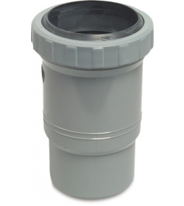EXPANSIESTUK PVC-U 110 MM LIJMMOF X MANCHET GRIJS EXPANSIESTUK PVC-U 110 MM LIJMMOF X MANCHET GRIJS