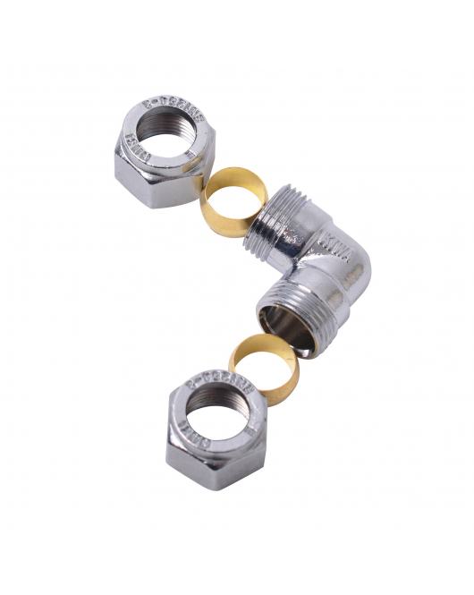 SV KNEL KNIE 12X12MM CHROOM