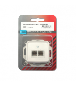 DATA WCD 2XUTP RJ45 B&amp;J REFLEX AW