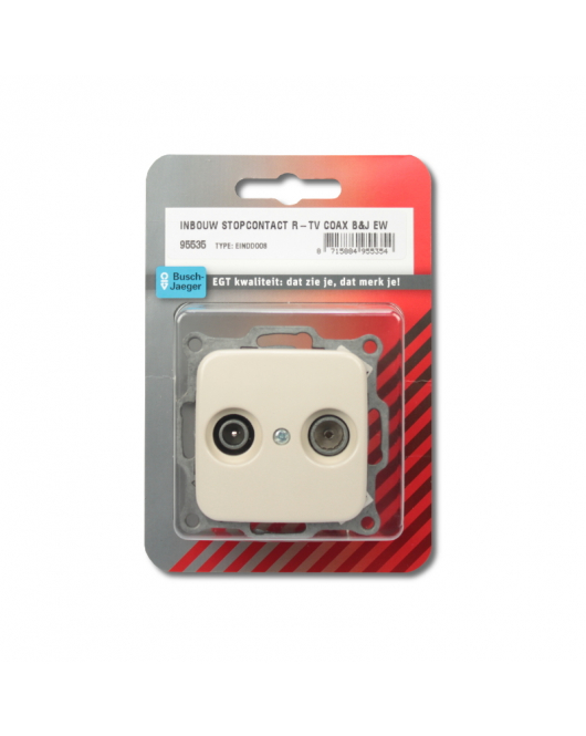 STOPCONTACT R-TV COAX B&J REFLEX EW