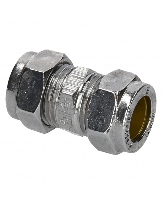 SV KNEL RECHT CHROOM 15X15MM