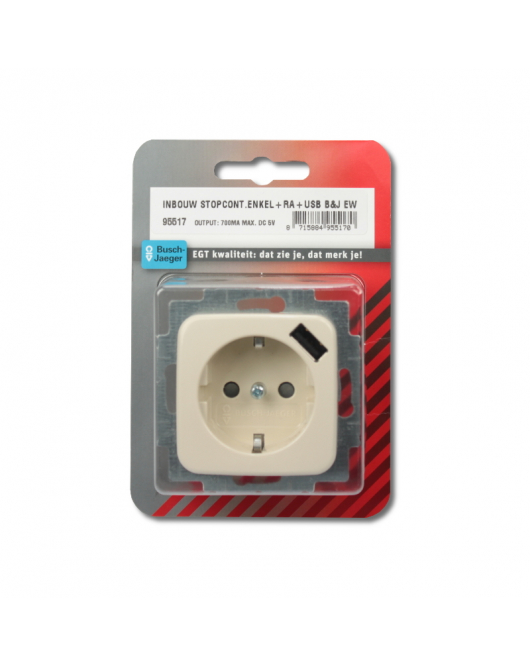 STOPCONT.ENKEL+RA+USB B&J REFLEX EW