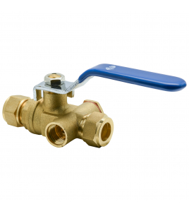 SV KOGELSTOPKRAAN + TAPGAT KNEL 12MM